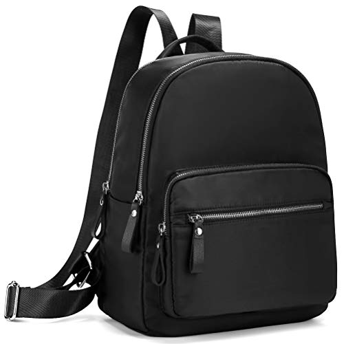 Travistar Bolso Mochila Mujer Pequeñas Mochilas Escolares Antirrobo Impermeable de Nylon Bolsos Hombro Bolsa de Viaje Bolsos Mochila Escolares para Escuela Excursiones Camping, Negro Travistar Bolso Mochila Mujer Pequeñas Mochilas Escolares Antirrobo Impermeable de Nylon Bolsos Hombro Bolsa de Viaje Bolsos Mochila Escolares para Escuela Excursiones Camping, Negro