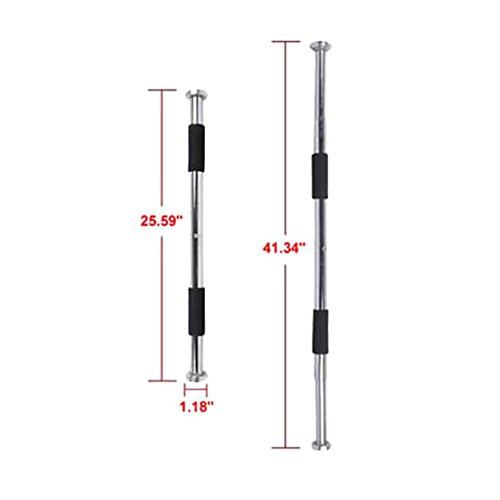 Tree-on-Life Carga máxima 220 Libras (100 kg) Barra para levantarse/levantarse hacia Arriba Se Adapta a Cualquier Puerta estándar Gimnasio en casa Gimnasio Entrenador de Ejercicios Servicio Pesado