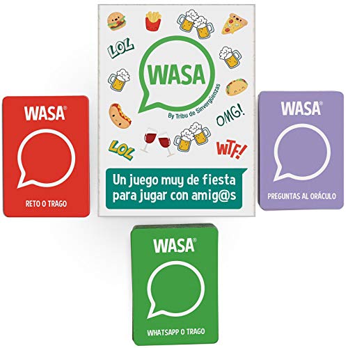 Tribu de Sinvergüenzas ? WASA ? – Juego de Mesa - Juego de Cartas para Fiestas y Risas. ? by