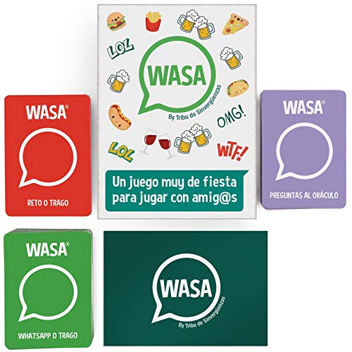 Tribu de Sinvergüenzas ? WASA ? – Juego de Mesa - Juego de Cartas para Fiestas y Risas. ? by