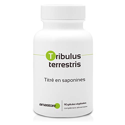 TRIBULUS TERRESTRIS * 470 mg / 90 cápsulas * Titulado al 40% en saponinas * Energia, Rendimiento deportivo, Vitalidad