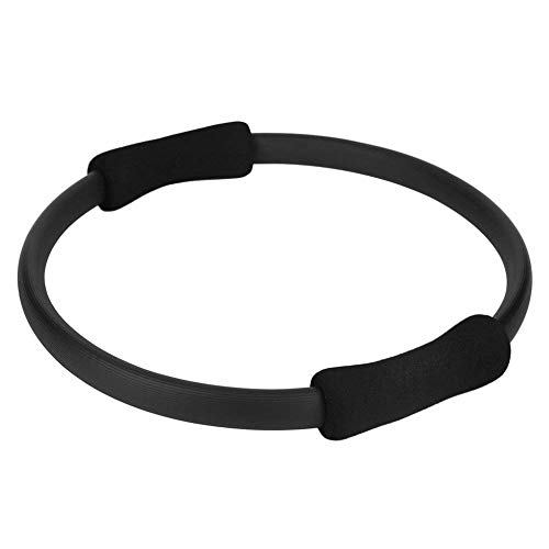 TrifyCore Anillo de Pilates Magic Yoga cÍrculo Equipo de Fitness Pilates en casa Uso, Negro, Una Talla