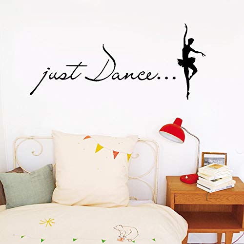 TrifyCore Pegatinas de Pared Pegatinas de Vinilo de Bailarina para Dormitorio y Salón Decoración de Pared