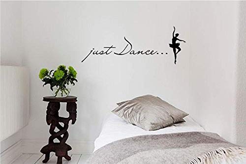 TrifyCore Pegatinas de Pared Pegatinas de Vinilo de Bailarina para Dormitorio y Salón Decoración de Pared