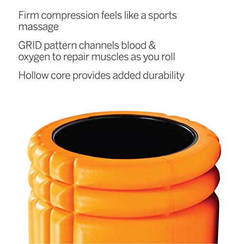Trigger Point Performance The Grid - Rodillo de espuma para entrenamiento y masajes, color Naranja, Talla única Trigger Point Performance The Grid - Rodillo de espuma para entrenamiento y masajes, color Naranja, Talla única