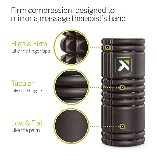 Trigger Point Performance The Grid - Rodillo de espuma para entrenamiento y masajes, color Negro, Talla única Trigger Point Performance The Grid - Rodillo de espuma para entrenamiento y masajes, color Negro, Talla única