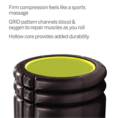 Trigger Point Performance The Grid - Rodillo de espuma para entrenamiento y masajes, color Negro, Talla única Trigger Point Performance The Grid - Rodillo de espuma para entrenamiento y masajes, color Negro, Talla única