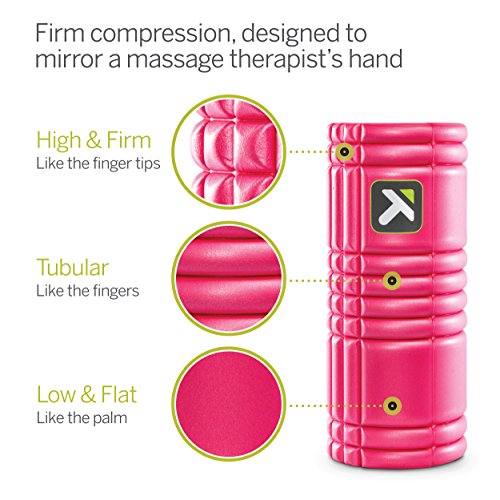 Trigger Point Performance The Grid - Rodillo de espuma para entrenamiento y masajes, color Rosa, Talla única Trigger Point Performance The Grid - Rodillo de espuma para entrenamiento y masajes, color Rosa, Talla única