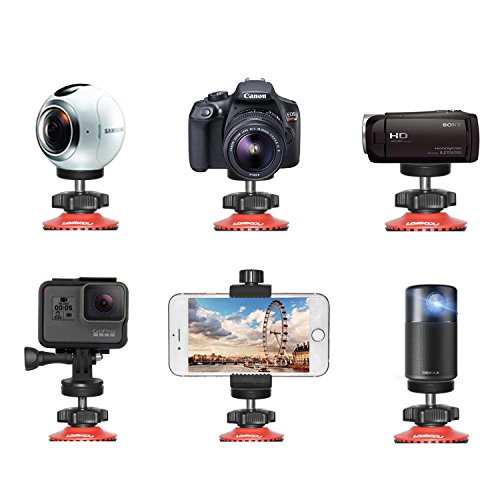 Tripode para Movil, Lammcou Tripode Flexible Mini Gorilla Pod Trípode Portátil+ Rotación 360° Soporte Movil Tripode + Adaptador GoPro, Tripod iphone x 11 Huawei Canon Sony Nikon DSLR Camera Tripod Kit