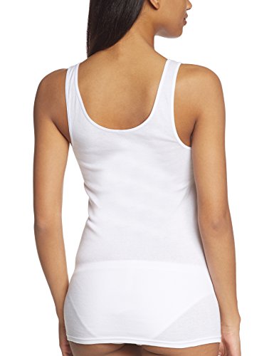 Triumph Katia Basics Shirt02 (1PL36) Camiseta Tirantes, Weiß (White 03), 46 para Mujer