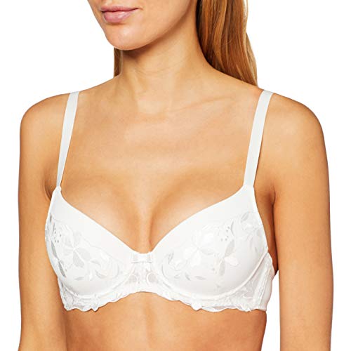 Triumph Sexy Angel Spotlight WHU X Sujetador con Push-up, Marfil (Silk White 00gz), 90G (Talla del Fabricante: 75G) para Mujer