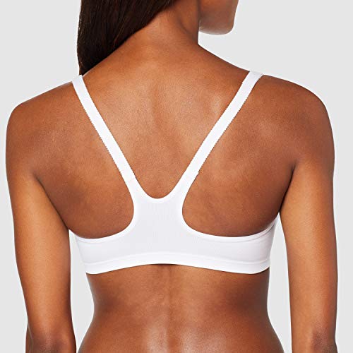 Triumph Tri Action Fitness, Sujetador Deportivo para Mujer, Blanco, 95C ES (80C EU) Triumph Tri Action Fitness, Sujetador Deportivo para Mujer, Blanco, 95C ES (80C EU)