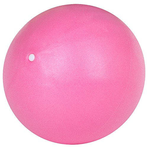 TRIXES Balón Espuma PVC Rosa Ayuda para Ejercicios de, Fortalecimiento, Yoga Gimnasia, Ejercicios Pilates