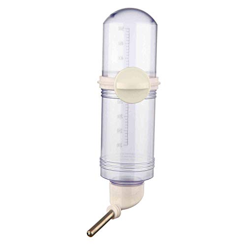TRIXIE Botella bebedero con tornillo fijador, 500 ml, Pequeños Mamíferos TRIXIE Botella bebedero con tornillo fijador, 500 ml, Pequeños Mamíferos