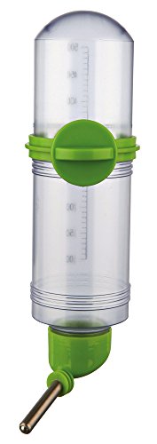 TRIXIE Botella bebedero con tornillo fijador, 500 ml, Pequeños Mamíferos TRIXIE Botella bebedero con tornillo fijador, 500 ml, Pequeños Mamíferos