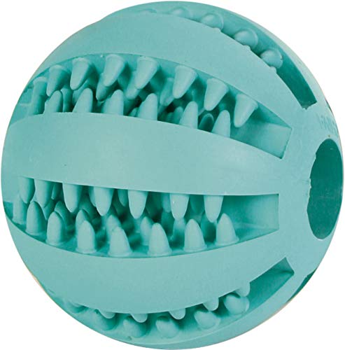 TRIXIE Pelota Béisbol Denta Fun, Menta, Caucho, ø7 cm, Perro TRIXIE Pelota Béisbol Denta Fun, Menta, Caucho, ø7 cm, Perro