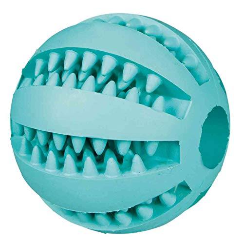 TRIXIE Pelota Mentolada Denta Fun, Caucho Natural, ø5 cm, Perro TRIXIE Pelota Mentolada Denta Fun, Caucho Natural, ø5 cm, Perro