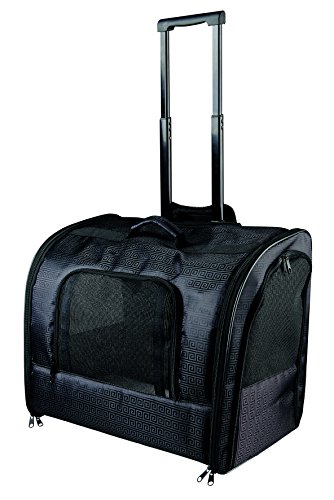 TRIXIE Trolley Elegance, Nylon, 45 × 41 × 31 cm, Negro, Perro