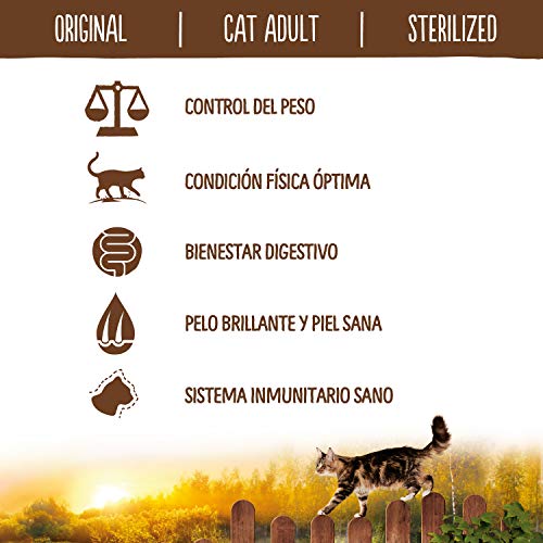 True Instinct Original - Nature's Variety - Pienso para Gato Esterilizado Adulto con Salmón - 7kg True Instinct Original - Nature's Variety - Pienso para Gato Esterilizado Adulto con Salmón - 7kg