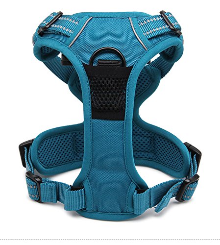 TrueLove TLH5651 - Arnés para perro, las costuras reflectantes 3M aseguran la visibilidad de noche, aventuras al aire libre, arnés chaleco para perros grandes, cachorros TrueLove TLH5651 - Arnés para perro, las costuras reflectantes 3M aseguran la visibilidad de noche, aventuras al aire libre, arnés chaleco para perros grandes, cachorros