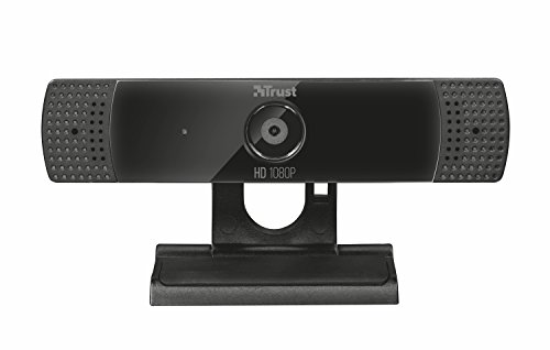 Trust Gaming GXT 1160 Vero - Webcam Full HD (1080 p) de 8 megapíxeles, Negro
