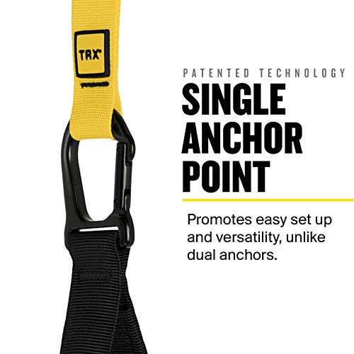 TRX GO Suspension Trainer System (Negro): Ligero y Portátil