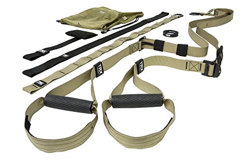 TRX Tactical Kit de accesorios para entrenamiento de suspensión, Unisex Adulto, Caqui / Negro