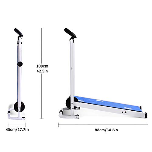 Tsosginaog Cintas De Correr, Cinta De Correr Mecánica Portátil con Rodillo, Mini Máquina De Caminar para El Hogar,máquina De Correr Mecánica Equipo De Ejercicios Cinta De Correr Plegable Tsosginaog Cintas De Correr, Cinta De Correr Mecánica Portátil con Rodillo, Mini Máquina De Caminar para El Hogar,máquina De Correr Mecánica Equipo De Ejercicios Cinta De Correr Plegable