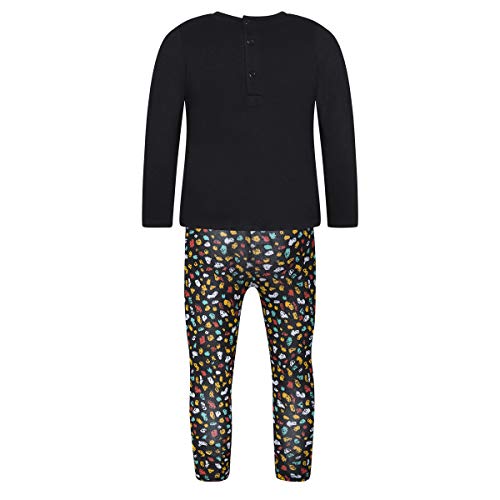 Tuc Tuc Chalk Painting My Art Conjunto Camiseta y Leggins, Negro (Negro 30), 74 (Tamaño del Fabricante:9M) para Niñas Tuc Tuc Chalk Painting My Art Conjunto Camiseta y Leggins, Negro (Negro 30), 74 (Tamaño del Fabricante:9M) para Niñas