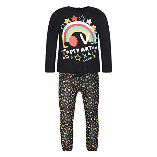 Tuc Tuc Chalk Painting My Art Conjunto Camiseta y Leggins, Negro (Negro 30), 74 (Tamaño del Fabricante:9M) para Niñas Tuc Tuc Chalk Painting My Art Conjunto Camiseta y Leggins, Negro (Negro 30), 74 (Tamaño del Fabricante:9M) para Niñas