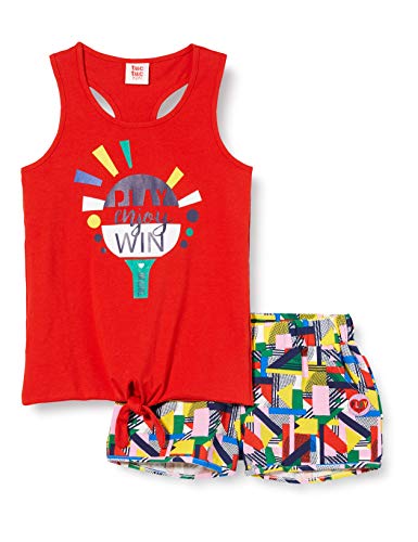Tuc Tuc Conjunto Camiseta Y Short Punto Nudo NIĆA Rojo Player Tuc Tuc Conjunto Camiseta Y Short Punto Nudo NIĆA Rojo Player
