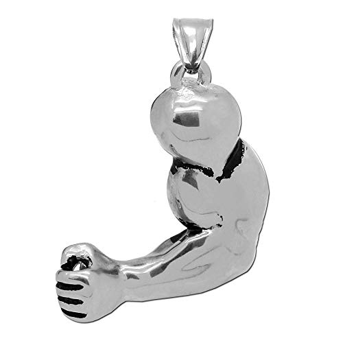 tumundo Colgante Deporte Acero INOX Bíceps Fitness Aptitud Culturismo Guantes Boxeo Hombre Mujer Collar Cadena Plata Oro, Color:Plata tumundo Colgante Deporte Acero INOX Bíceps Fitness Aptitud Culturismo Guantes Boxeo Hombre Mujer Collar Cadena Plata Oro, Color:Plata