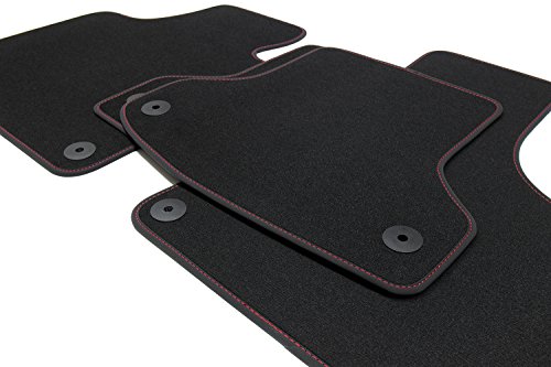 tuning-art 156R-R1N-FBA Exclusive Alfombrillas de Coche y Costuras Decorativas tuning-art 156R-R1N-FBA Exclusive Alfombrillas de Coche y Costuras Decorativas