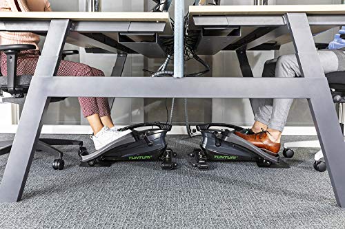 Tunturi Cardio Fit D10 - Mini entrenamiento elíptico para debajo de la mesa Tunturi Cardio Fit D10 - Mini entrenamiento elíptico para debajo de la mesa