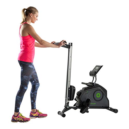 Tunturi Cardio Fit R30 Máquina de remo para casa / Rower - Plegable y con computadora de Entrenamiento