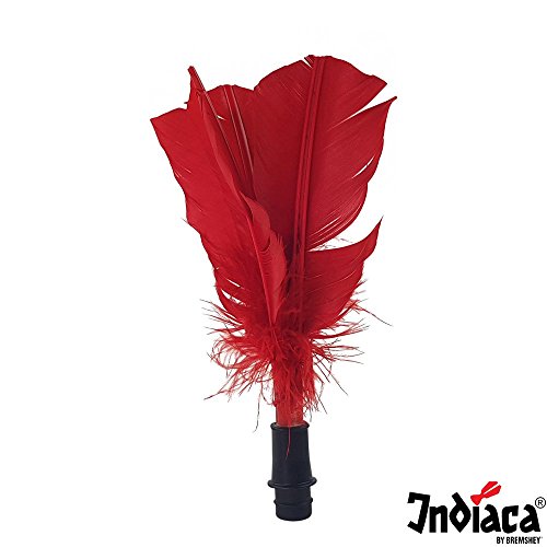 Tunturi-Fitness Indiaca Plumas, Unisex Adulto, Rojo, Talla Única