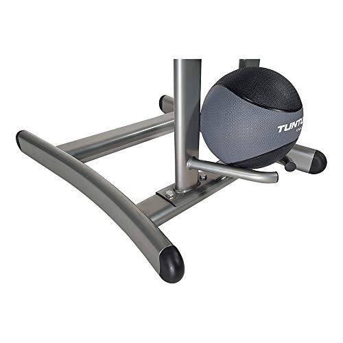 Tunturi Functional Soporte Balones Medicinales, Unisex Adulto, Plateado, Talla Única Tunturi Functional Soporte Balones Medicinales, Unisex Adulto, Plateado, Talla Única