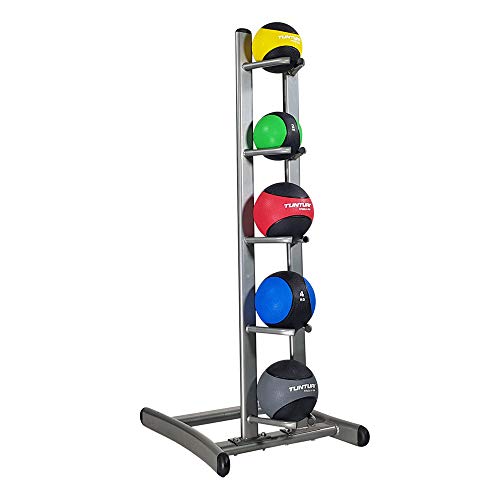 Tunturi Functional Soporte Balones Medicinales, Unisex Adulto, Plateado, Talla Única Tunturi Functional Soporte Balones Medicinales, Unisex Adulto, Plateado, Talla Única