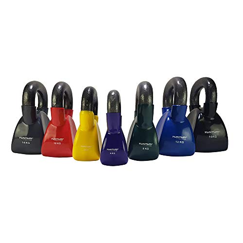 Tunturi Kettlebells Pesa Rusa Vinilo, Unisex Adulto, Black, 1 Tunturi Kettlebells Pesa Rusa Vinilo, Unisex Adulto, Black, 1