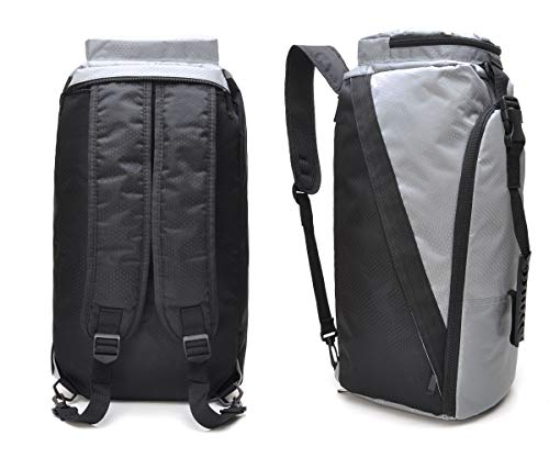 tuokener Mochila Mujer de Deporte Bolsa Gimnasio Mochilas para La Playa Gym Bolsas Impermeable Nylon (Gris) tuokener Mochila Mujer de Deporte Bolsa Gimnasio Mochilas para La Playa Gym Bolsas Impermeable Nylon (Gris)