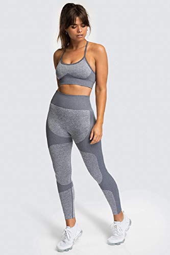 Tuopuda Leggings Mujer Deporte Mallas Pantalones Deportivos Leggings Running y Ejercicio Mallas de deporte de mujer Yoga Leggings Elásticos Cintura Alta Para Reducir Vientre Pantalón Deportivo de