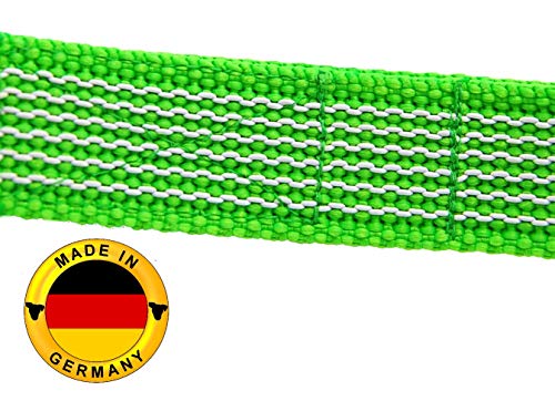 Twinkys Dog Style Made IN Germany Correa DE ADIESTRAMIENTO engomado 20 mm de Ancho para Perros de hasta 50 Kilos - NO Tiene ASA 7,5 Metros Verde neón Twinkys Dog Style Made IN Germany Correa DE ADIESTRAMIENTO engomado 20 mm de Ancho para Perros de hasta 50 Kilos - NO Tiene ASA 7,5 Metros Verde neón