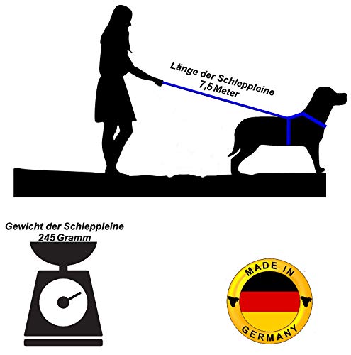 Twinkys Dog Style Made IN Germany Correa DE ADIESTRAMIENTO engomado 20 mm de Ancho para Perros de hasta 50 Kilos - NO Tiene ASA 7,5 Metros Verde neón Twinkys Dog Style Made IN Germany Correa DE ADIESTRAMIENTO engomado 20 mm de Ancho para Perros de hasta 50 Kilos - NO Tiene ASA 7,5 Metros Verde neón