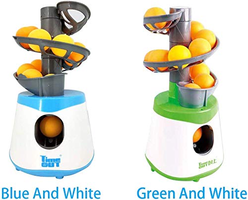 TXYFYP Mesa Tenis Entrenador Robot, Mesa Pelota de Tenis Máquina, Automático Mesa Pelota de Tenis Lanzador Mesa Pelota de Tenis Lanzar Máquinas con 10 Bola Sports Equipment Zapatillas TXYFYP Mesa Tenis Entrenador Robot, Mesa Pelota de Tenis Máquina, Automático Mesa Pelota de Tenis Lanzador Mesa Pelota de Tenis Lanzar Máquinas con 10 Bola Sports Equipment Zapatillas