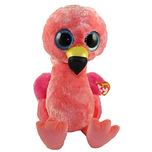 TY- Beanie Boo's Gilda, flamenco, Color rosa, 40 cm (United Labels Ibérica 36892TY) , color/modelo surtido