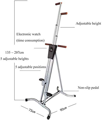 TYX-SS Máquina de Escalada Vertical a Pasos, máquina de Cardio de Escalada de Fitness, Entrenamiento de Cuerpo Completo, Fitness, Equipo de Fitness para el hogar TYX-SS Máquina de Escalada Vertical a Pasos, máquina de Cardio de Escalada de Fitness, Entrenamiento de Cuerpo Completo, Fitness, Equipo de Fitness para el hogar