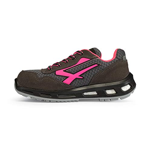 U-POWER Verok S1p SRC, Zapatos de Seguridad Unisex Adulto, Rosa (Rose 000), 38 EU