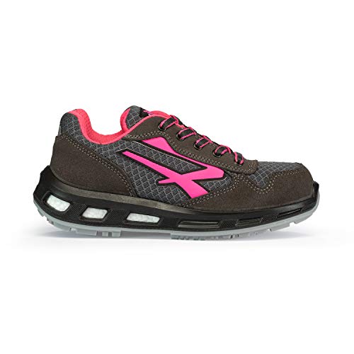 U-POWER Verok S1p SRC, Zapatos de Seguridad Unisex Adulto, Rosa (Rose 000), 38 EU