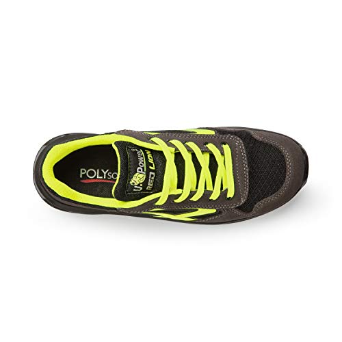 U-POWER Yellow S1p SRC, Zapatos de Seguridad Unisex Adulto, Amarillo (Jaune 000), 43 EU