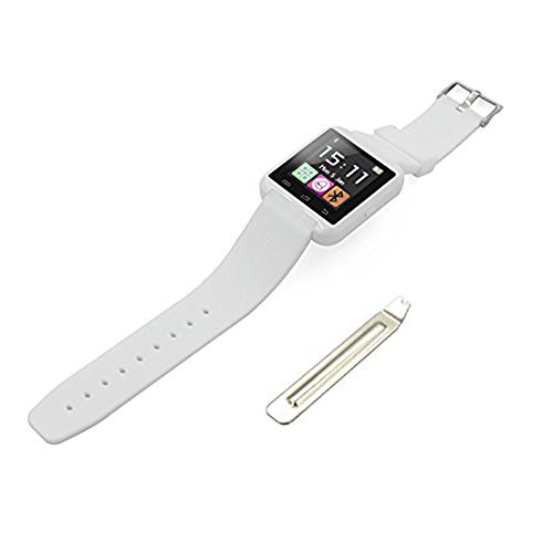 U Watch U8 - Smartwatch (pantalla 1.48", 64 MB, 128 MB RAM, Bluetooth, MicroUSB), blanco U Watch U8 - Smartwatch (pantalla 1.48", 64 MB, 128 MB RAM, Bluetooth, MicroUSB), blanco